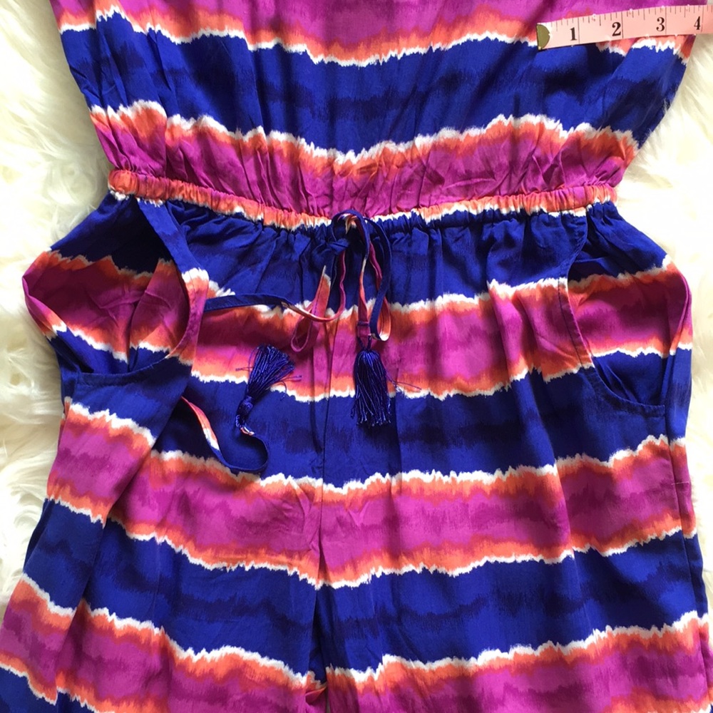 NWT Tommy Bahama Paint Stripe Jumpsuit - Picture 7 of 13